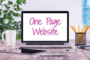 One Page Website
