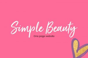 Buy a one page website