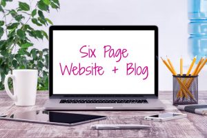 Six Page Website + Blog